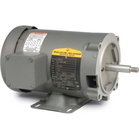 BALDOR-RELIANCE Baldor-Reliance Motor CJM3104, .33HP, 1725RPM, 3PH, 60HZ, 56J, 3413M, OPEN, F1 CJM3104